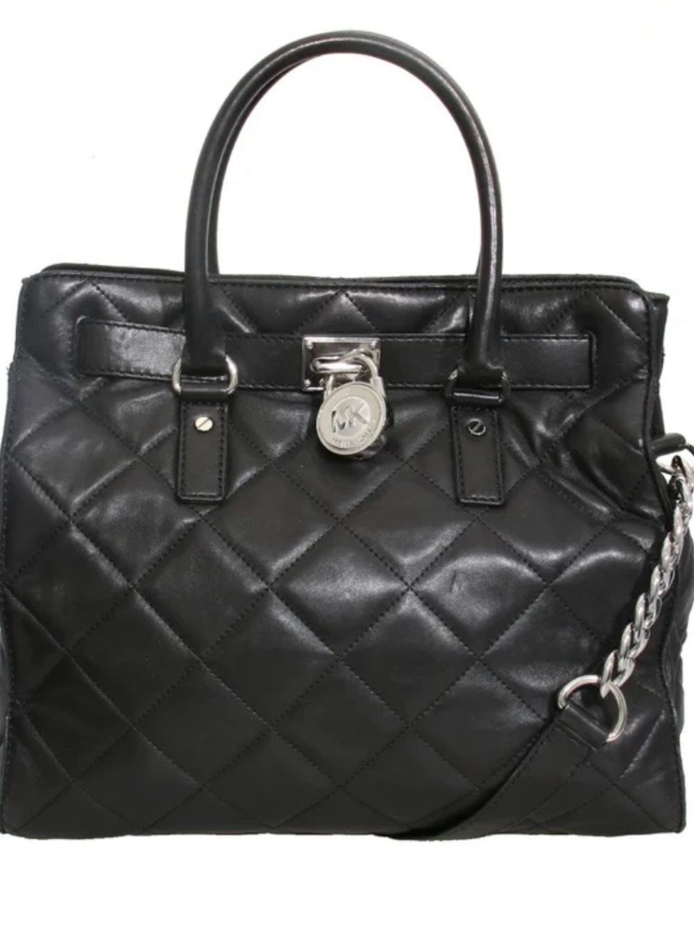 Michael Kors quilted purse black
